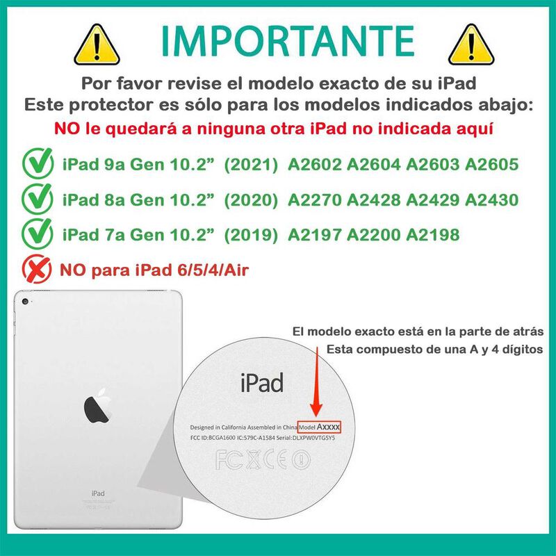 Funda TEKKU HandleD uso rudo para iPad 9 iPad 8... image number null