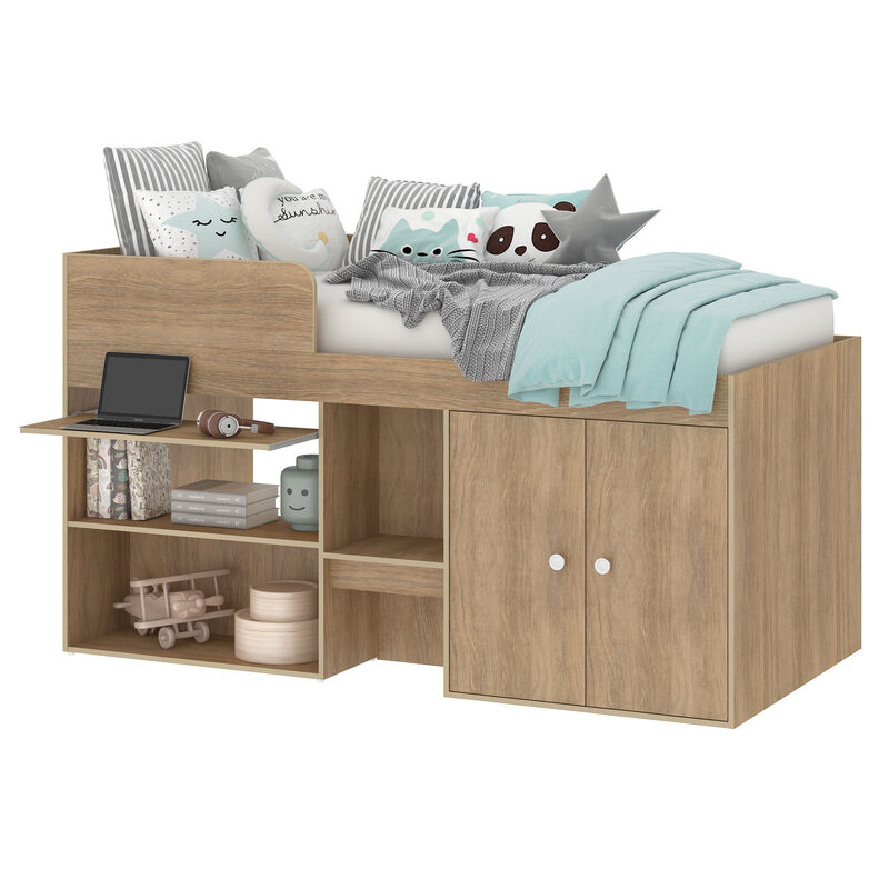 Cama Multifuncional Individual C/Mesa De Estudi... image number null