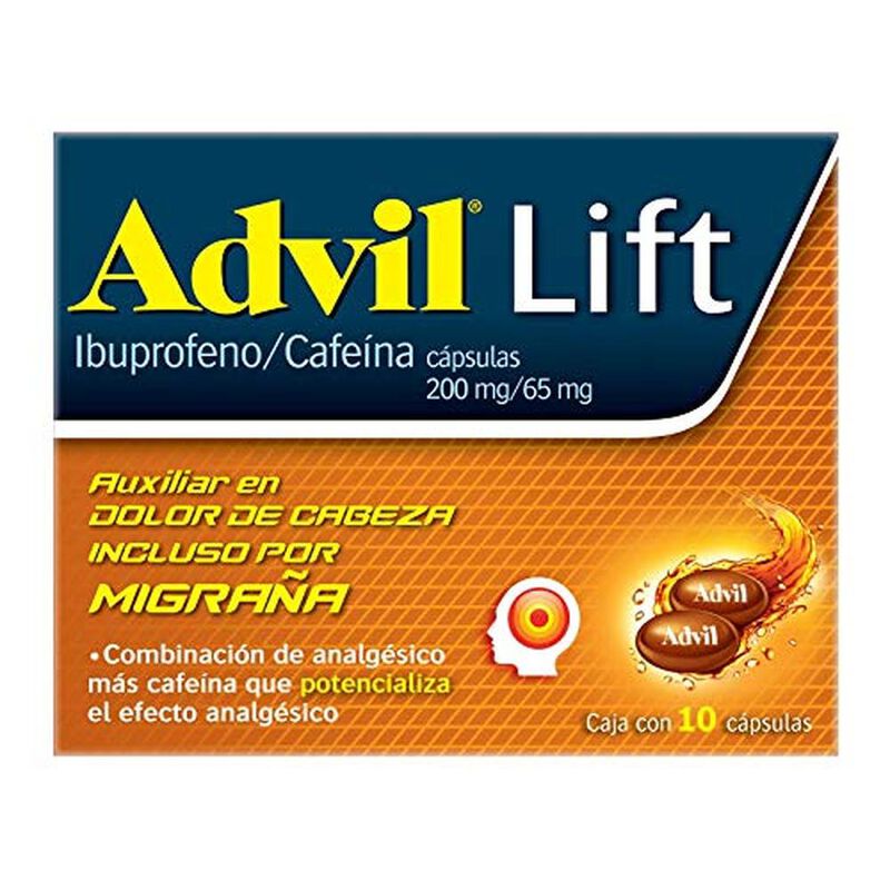 Advil Lift Analg&eacute;sico Dolor de Cabeza Caja con ... image number null