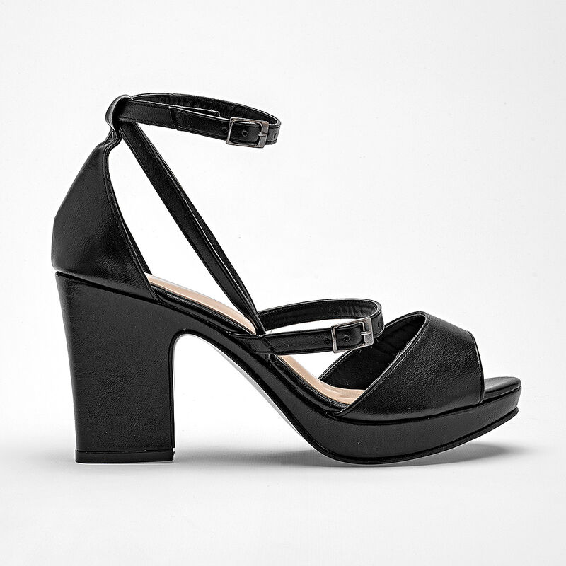 D'Cristian zapatilla semiabierta para mujer neg... image number null