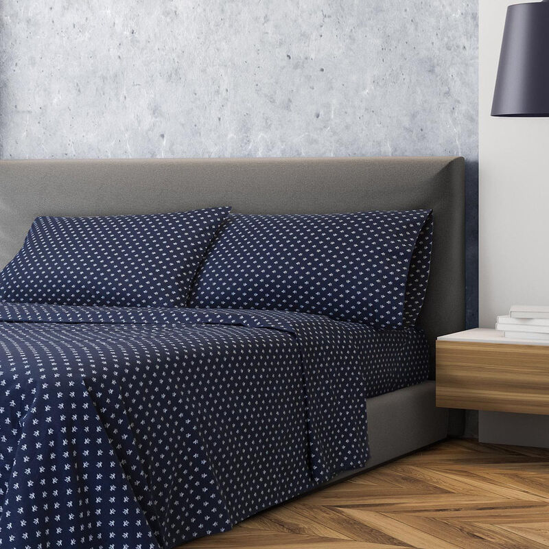 Juego de S&aacute;banas Original Penguin Logo Queen Az... image number null