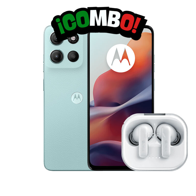 Motorola Moto G15 4+512gb Celeste + Aud&iacute;fonos 1... image number null