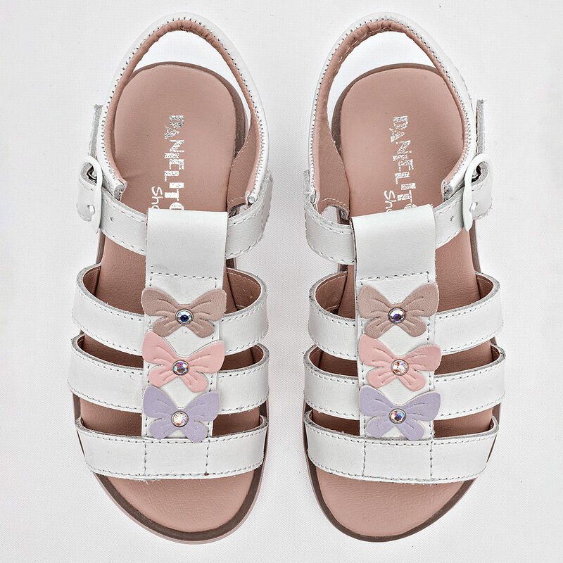 Danielitos Shoes Sandalia para ni&ntilde;a. Blanco image number null
