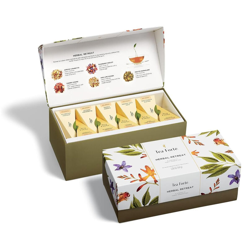 T&eacute; Tea Forte Pir&aacute;mide Herbal Retreat 20pz image number null