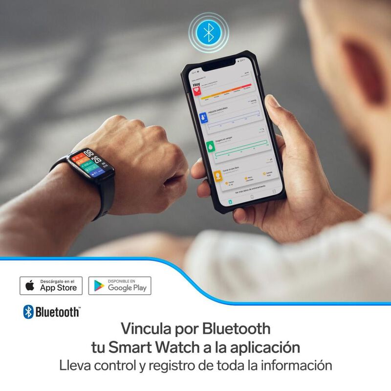Smart Watch Bluetooth Touch, 1.7", 24 mm image number null