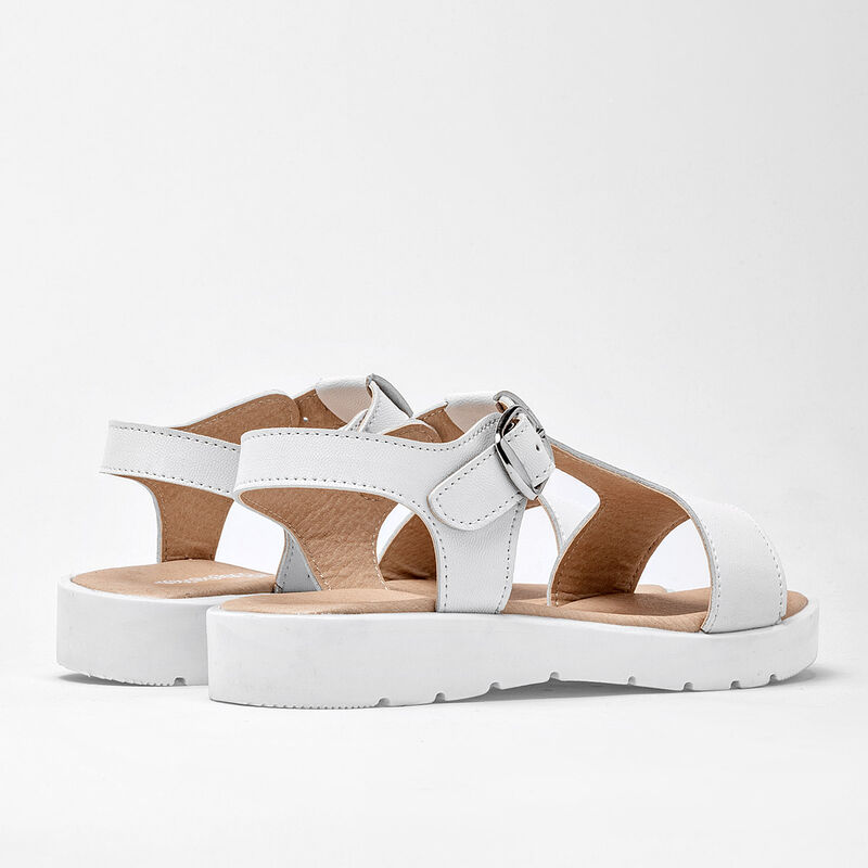 Yondeer Sandalia para ni&ntilde;a blanco image number null