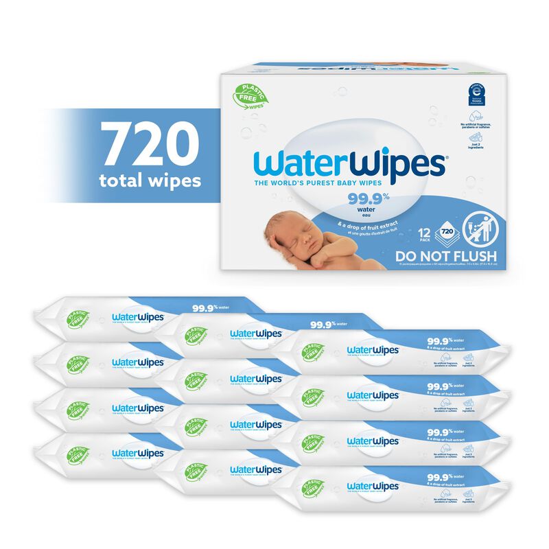 Toallitas Para Beb&eacute;s Waterwipes Sin Pl&aacute;stico Or... image number null