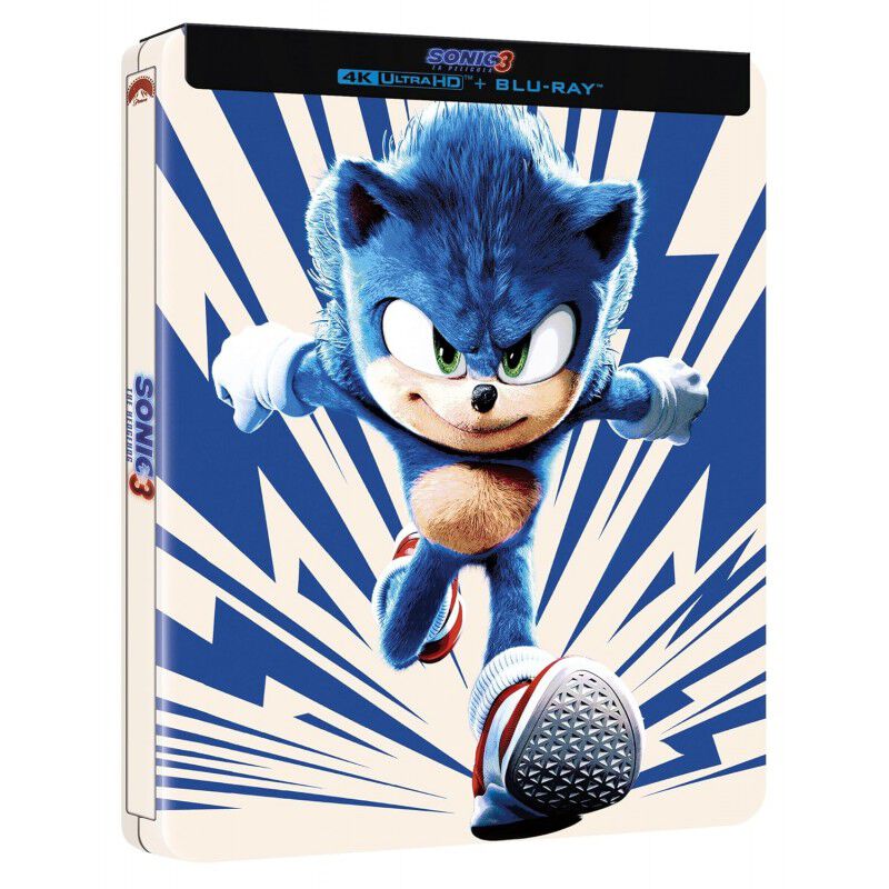 Sonic 3: La pel&iacute;cula (Steelbook 1 - Sonic) [4K ... image number null