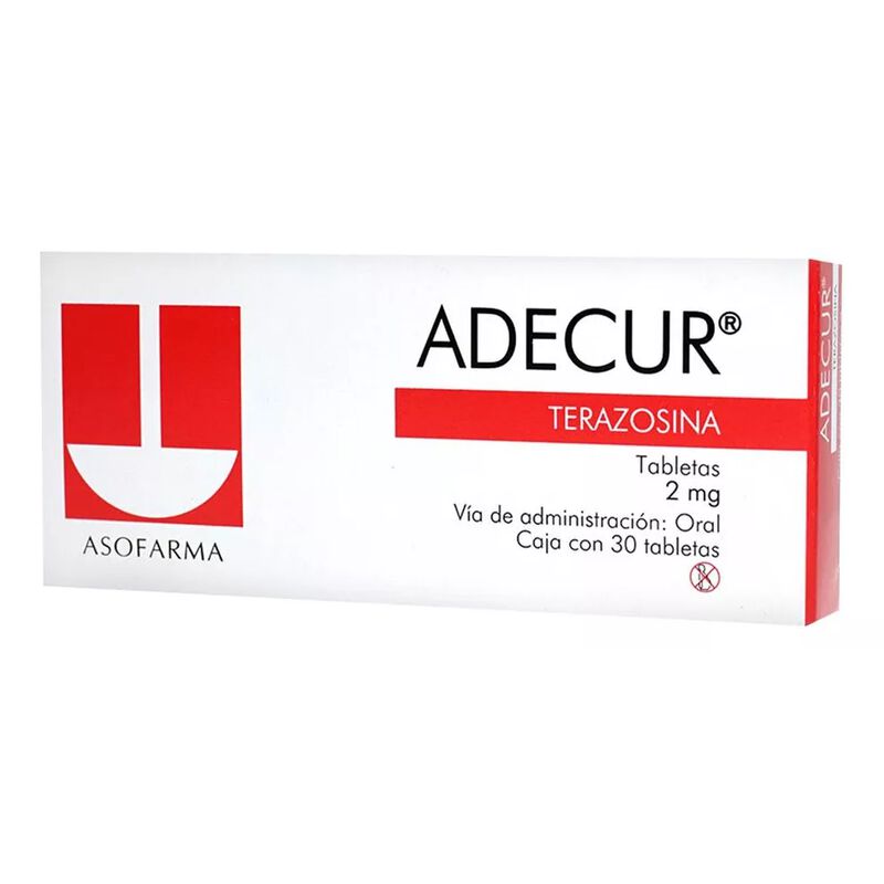Adecur Tableta 2 Mg, 30 Tabletas image number null