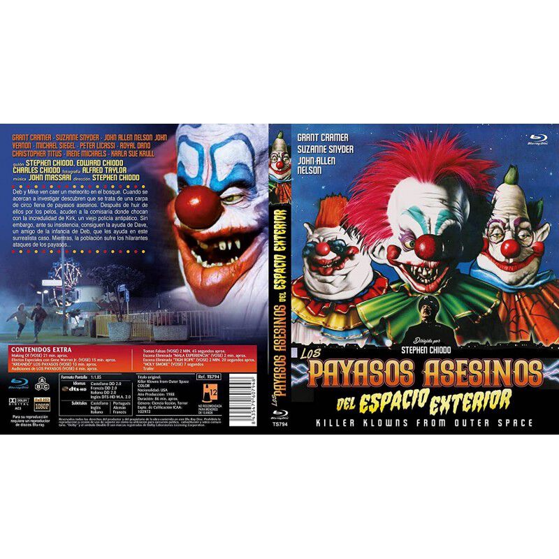 Los Payasos Asesinos Del Espacio Exterior [blu-... image number null
