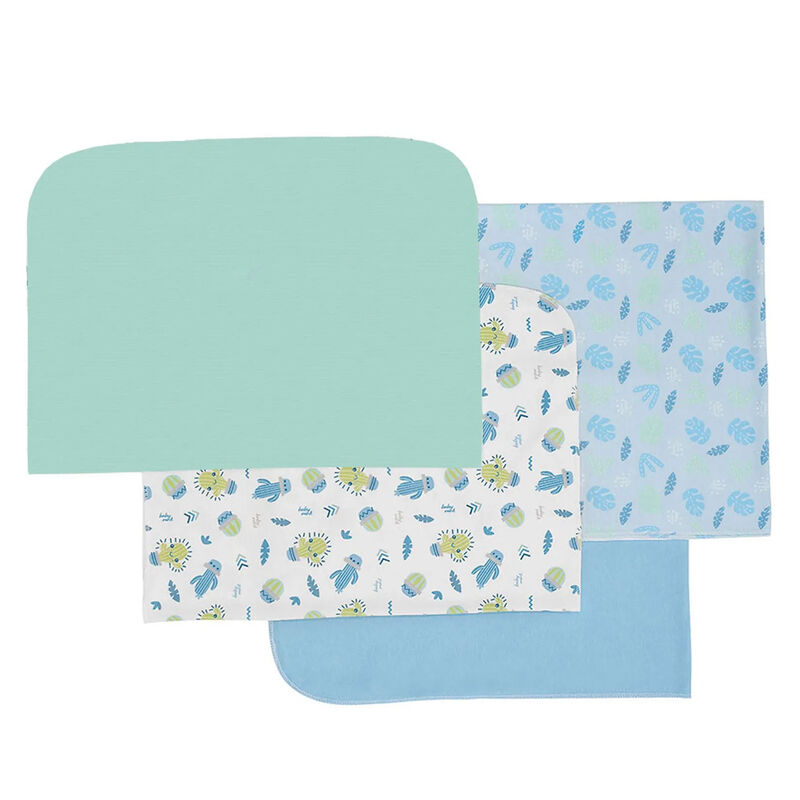 S&aacute;bana Reci&eacute;n Nacido Baby Mink Manta 4pz Azul T... image number null