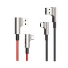 Cable Datos Aukey Usb-a A Usb-c Trenzado Universal 1m 2pack 90grados