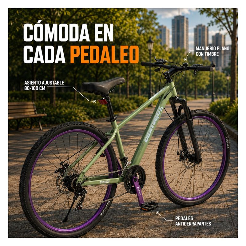 Centurfit Bicicleta Monta&ntilde;a Rodada 29 Freno Dis... image number null