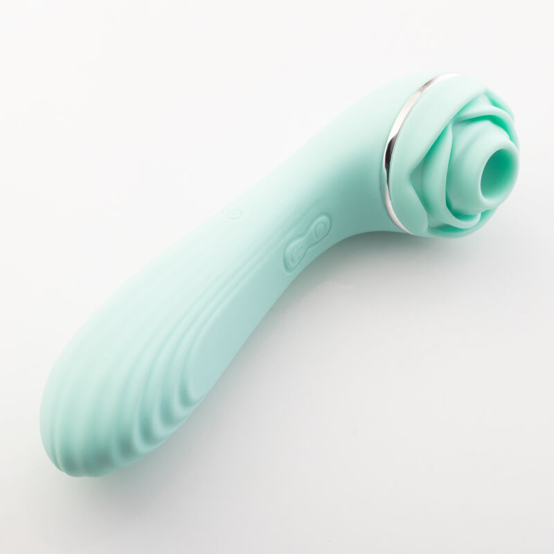 Vibrador Rose Tuti 10Succ 10Vr Turquesa image number null