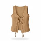 Chaleco Jaretas Escote Cuadrado