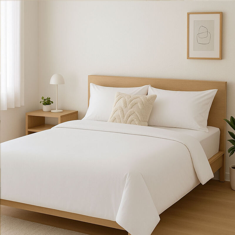 Juego de S&aacute;banas King Size 100% Algod&oacute;n Premium... image number null