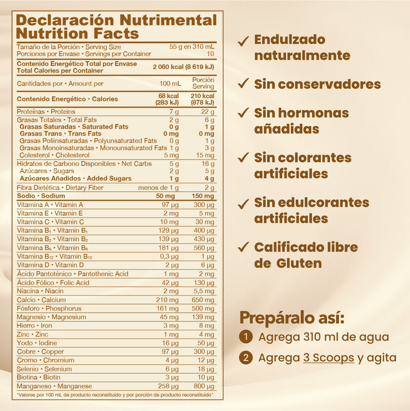 ShakeMe! Caramel 10 porciones image number null