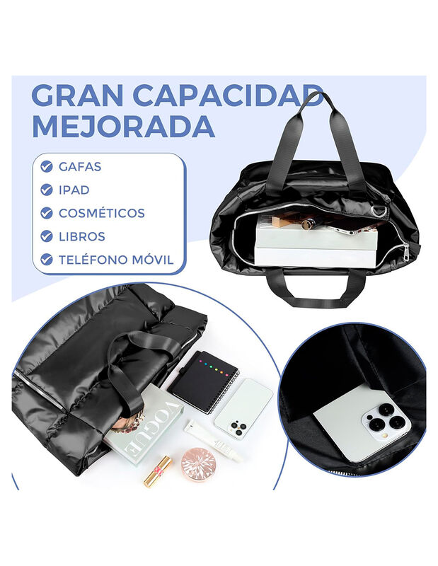 Bolsa Tote Pink Brule Para Mujer image number null