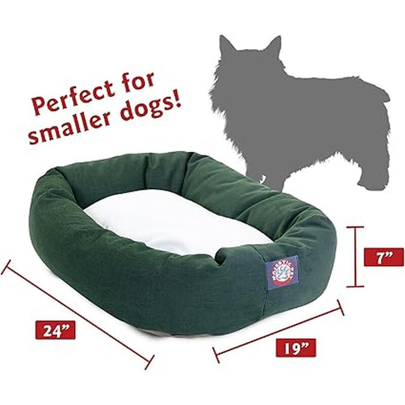 Cama En Forma De Bagel Para Perros De Majestic ... image number null