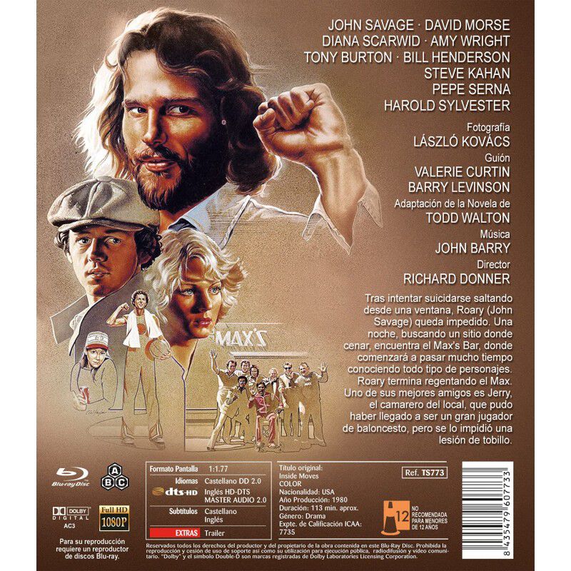 El Bar De Max [blu-ray] (1980) Movimientos Inte... image number null