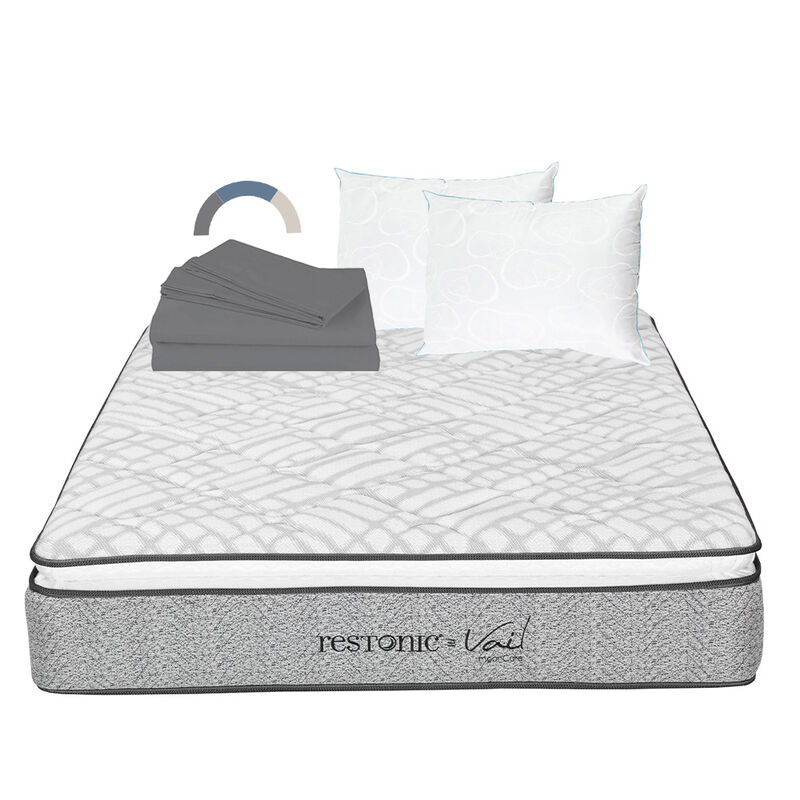 Colch&oacute;n King Size Vail + 2 Almohadas De Osos + ... image number null