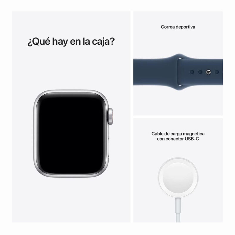 Apple Watch SE 1ra gen 40mm Plata (Reacondicion... image number null