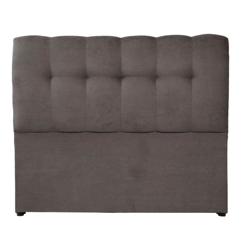 Cabecera Queen Size Dicasa Nube Gris Oscuro image number null