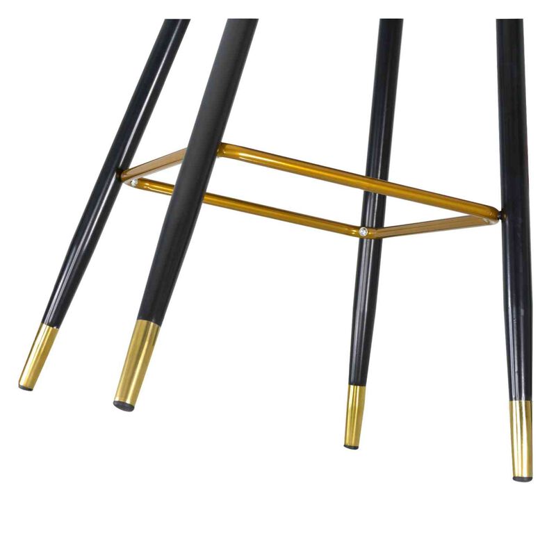 Silla Alta Tapizada Sillon Eames Terciopelo Ver... image number null