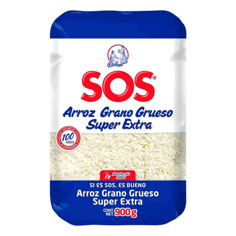 ARROZ GRANO GRUESO SOS 900 GR image number null