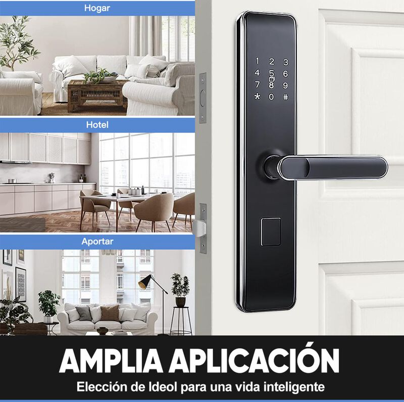 Cerradura Inteligente Smart C4 image number null