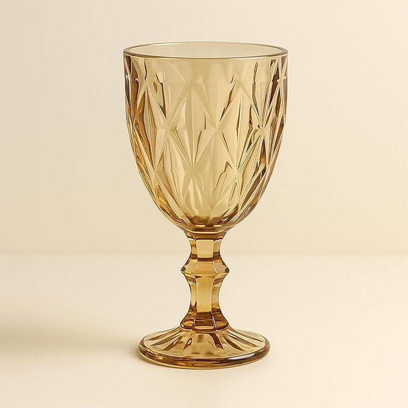 Juego de 6 Copas de Vidrio 240 ml, Copas Colori... image number null