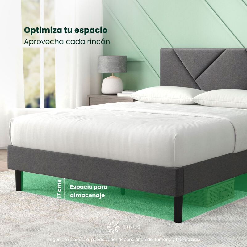 Zinus Judy | Base De Cama Queen Con Cabecera Y ... image number null