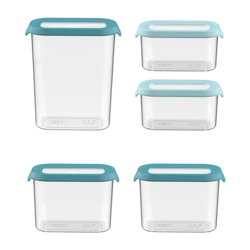 5 Contendores de Alimentos Secos Aquila 2.2Lt 1... image number null