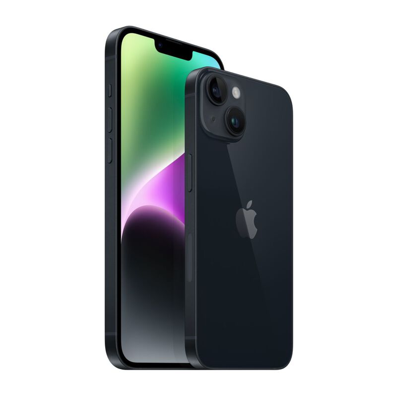 iPhone 14 128GB Negro E-SIM Reacondicionado + B... image number null