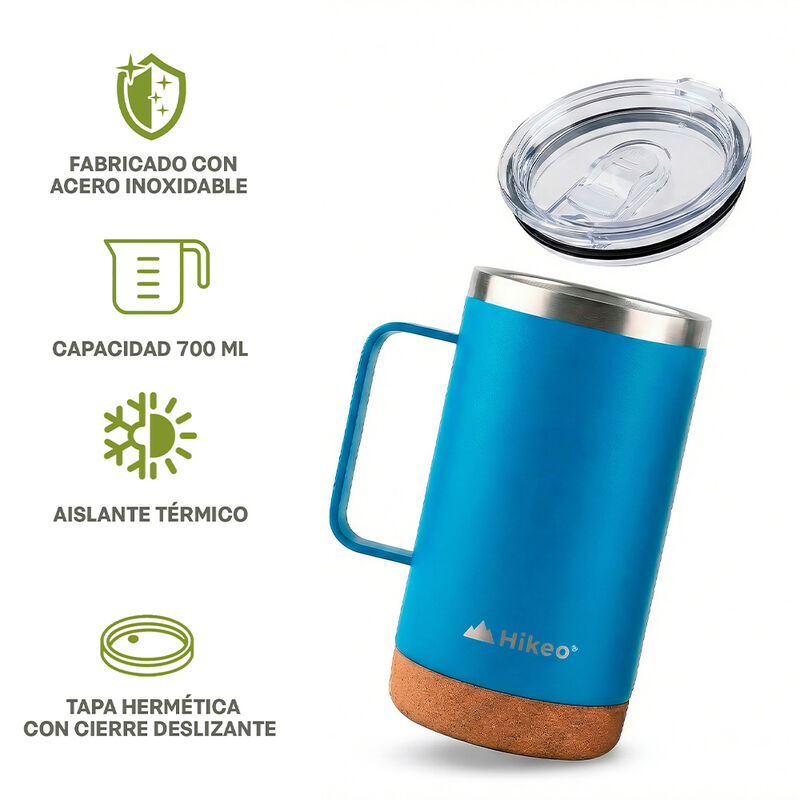 Termos para Caf&eacute; de Acero Inoxidable con Tapa A... image number null
