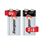 Pilas Energizer Max Alcalina 9 Volts 2 piezas