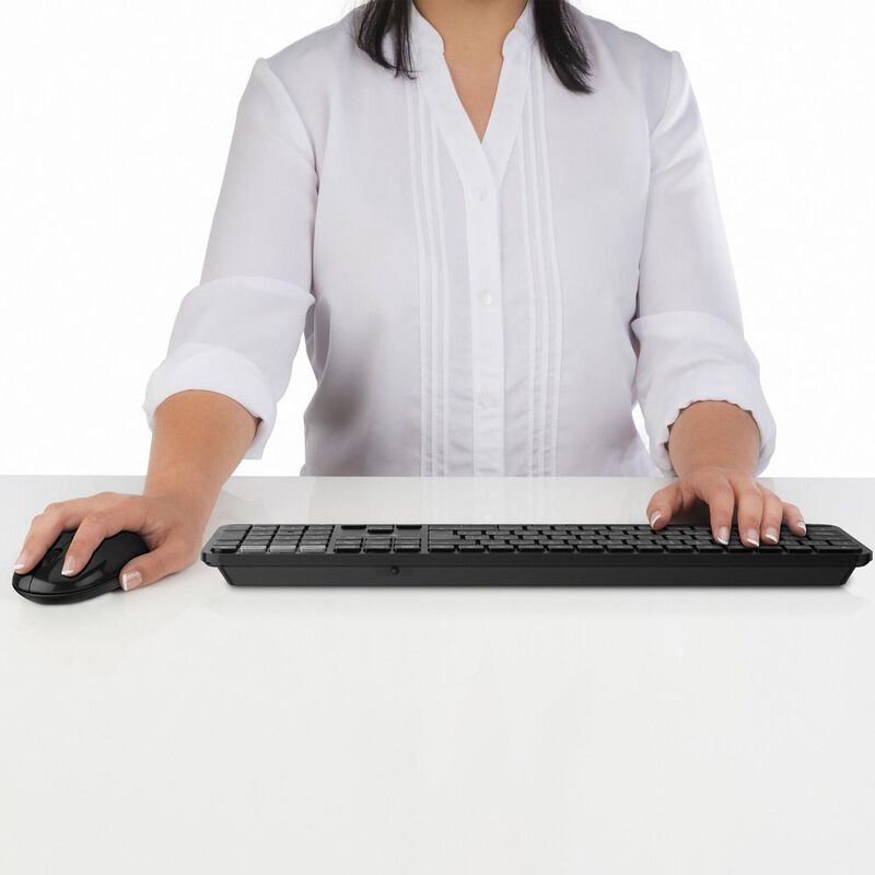 Teclado y mouse Bluetooth* - RF multiequipo image number null