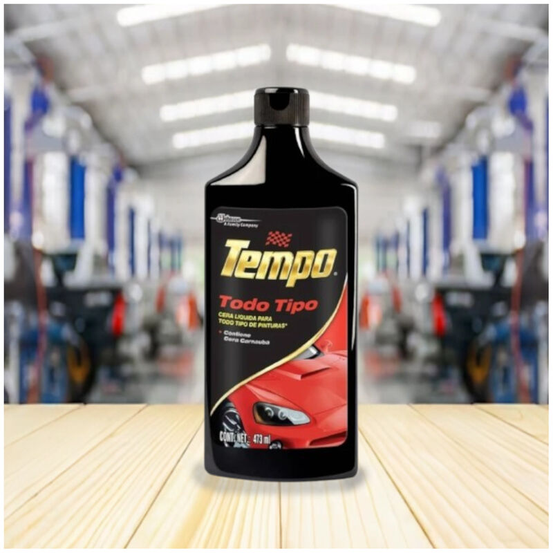 Cera L&iacute;quida Tempo todo tipo pinturas 473ml kit... image number null
