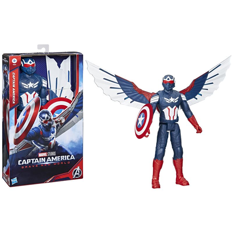 Figura De Acci&oacute;n Capit&aacute;n Am&eacute;rica De Marvel Stud... image number null