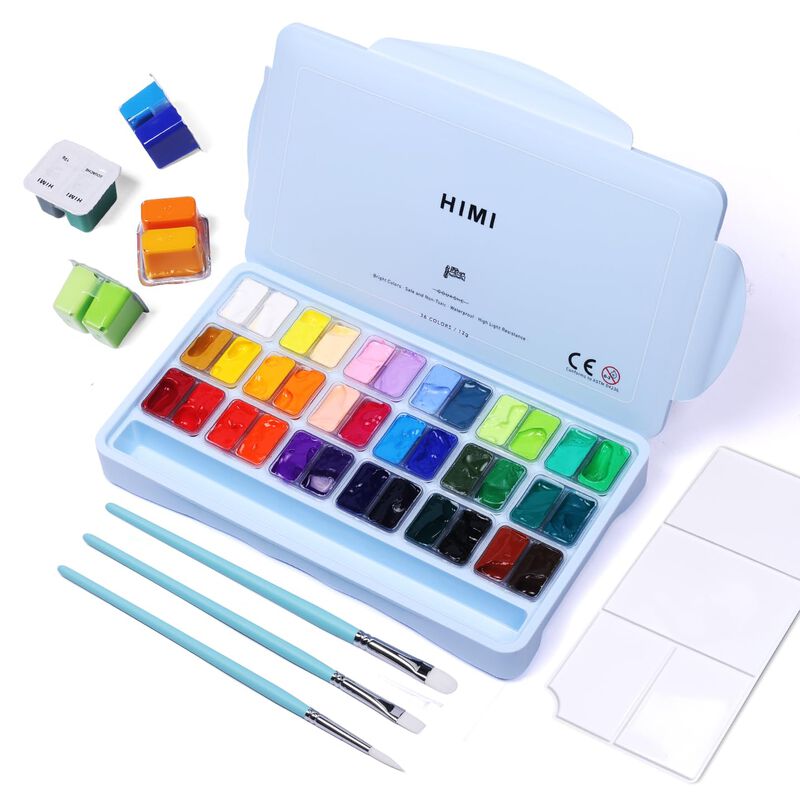 Set De Pintura Gouache Artme Himi 36 Colores X ... image number null