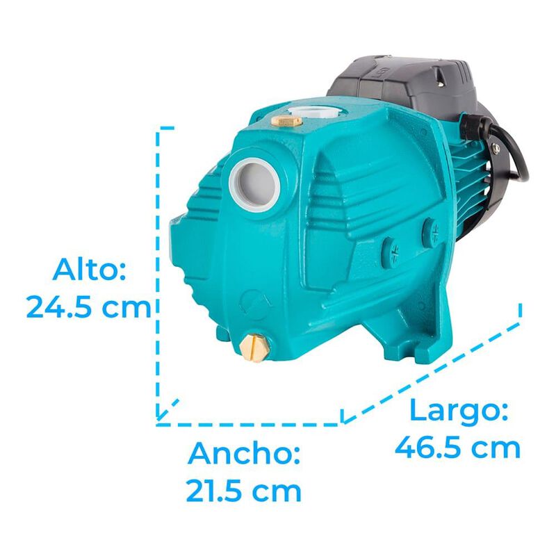 Bomba de agua el&eacute;ctrica tipo jet 1 HP image number null