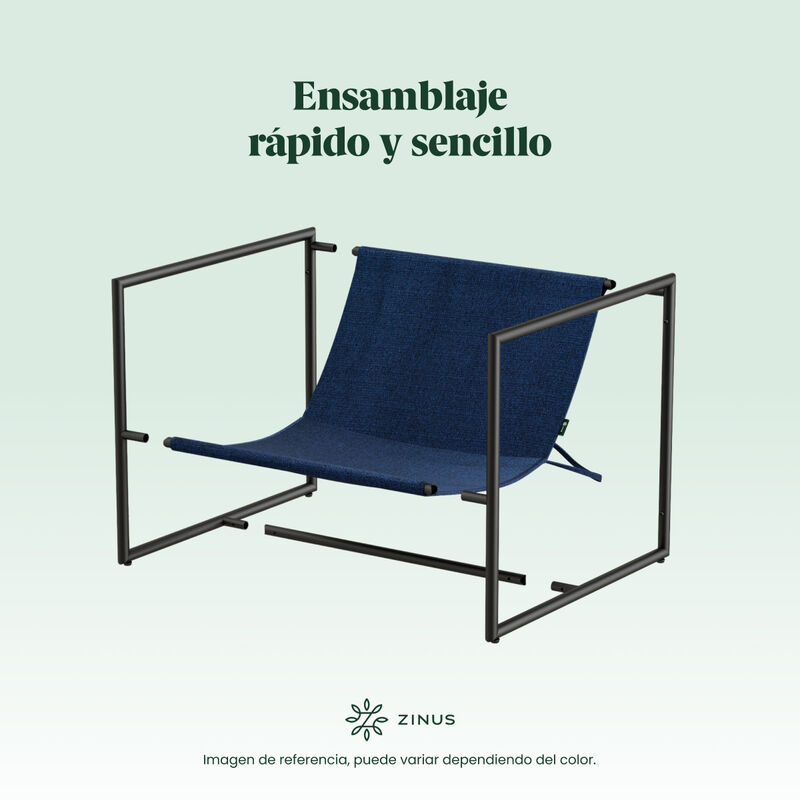 Zinus | Silla De Metal Zinus Aidan Con Cojines ... image number null