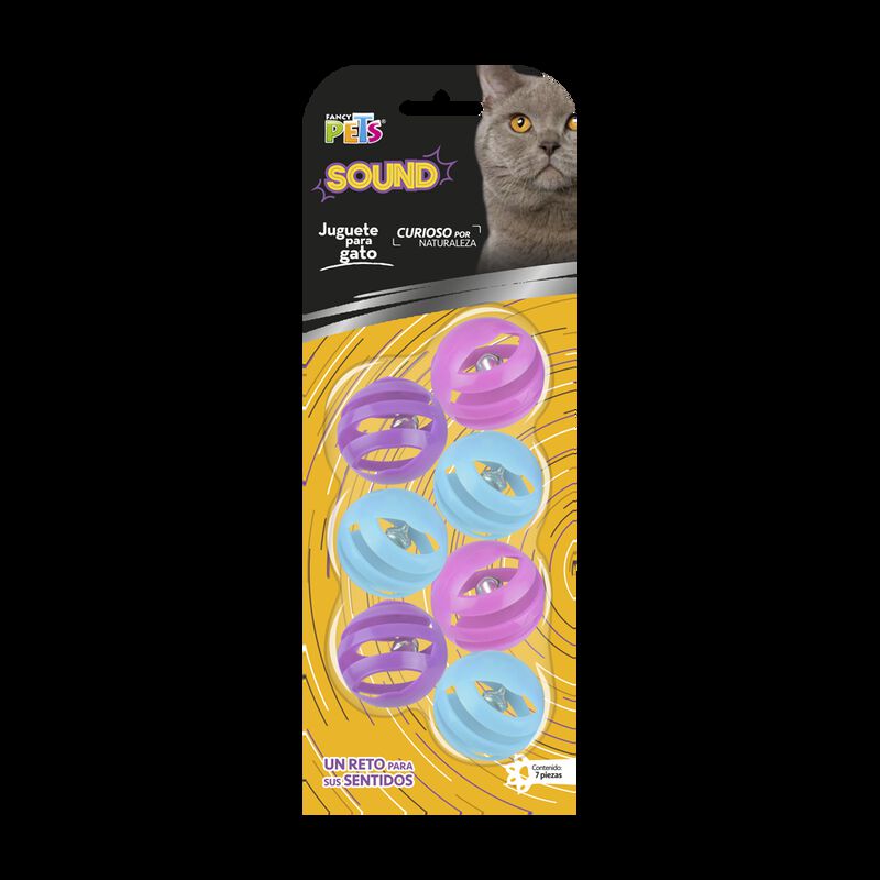 Fancy Pets Set De Juguete Sound Pelotas Enjaula... image number null