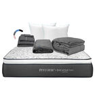 Colch&oacute;n King Size Trini + Almohadas Royal Twin + Protector Lux + 1 Juego De S&aacute;banas Royal + Edred&oacute;n Homy