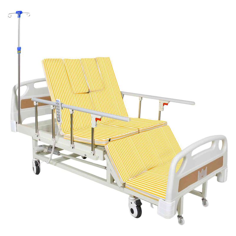 Cama Hospitalaria El&eacute;ctrica 6 Funciones C&oacute;modo ... image number null