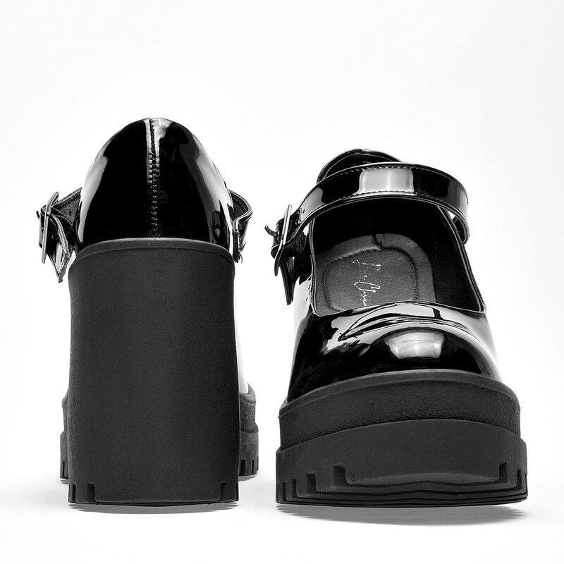 Been Class Zapatos para mujer negro charol image number null