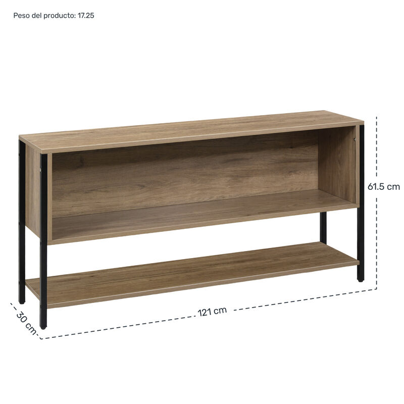 Mueble Tv 60  Mesa 3 Niveles 1.20m Moderno Orga... image number null