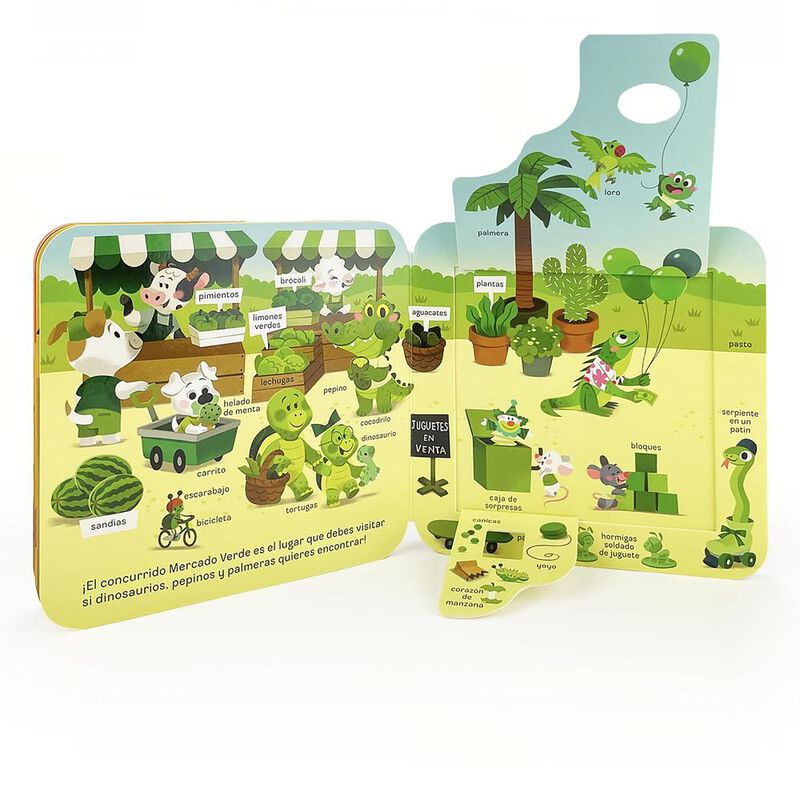 Libro Infantil: Tapitas Curiosas: Colores, De F... image number null