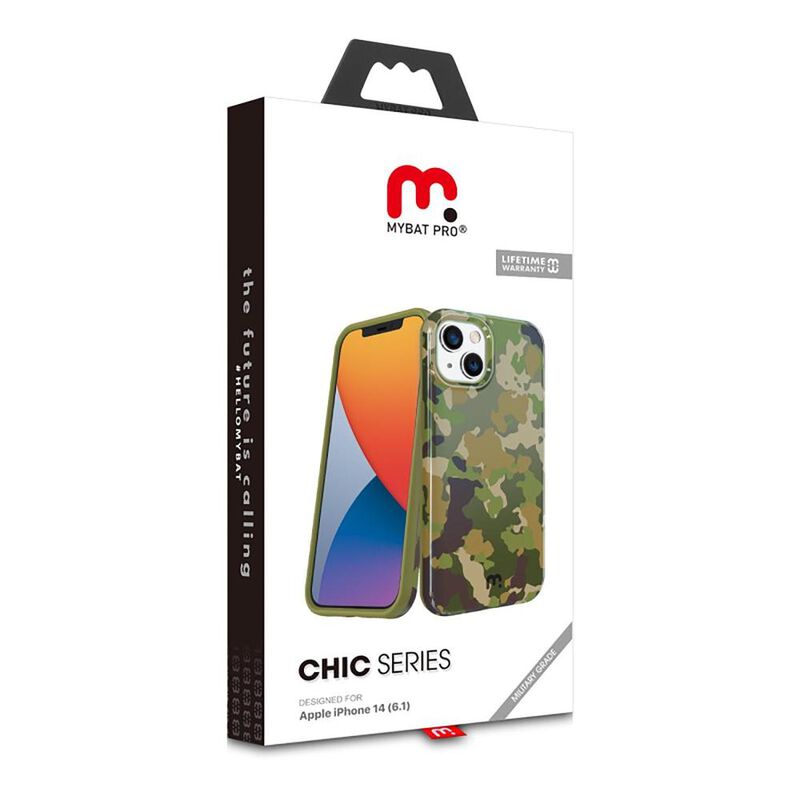 Funda MYBAT Chic para iPhone 14 dise&ntilde;o camuflaj... image number null