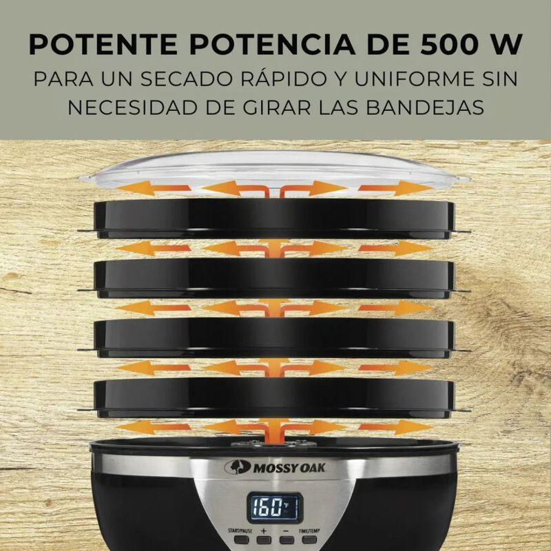 Deshidratador De Alimentos Mossy Oak Digital De... image number null